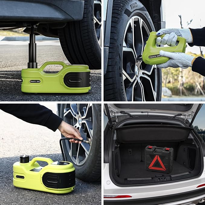 Electric Car Jack Kit 5T 12V Hydraulic Tire Jack - Image 8