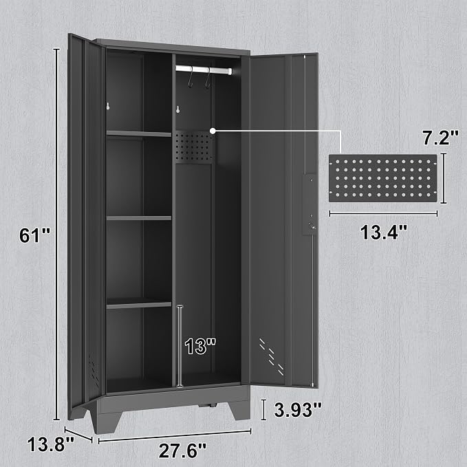 Metal Garage Storage Cabinet for Home, Storage - Image 3