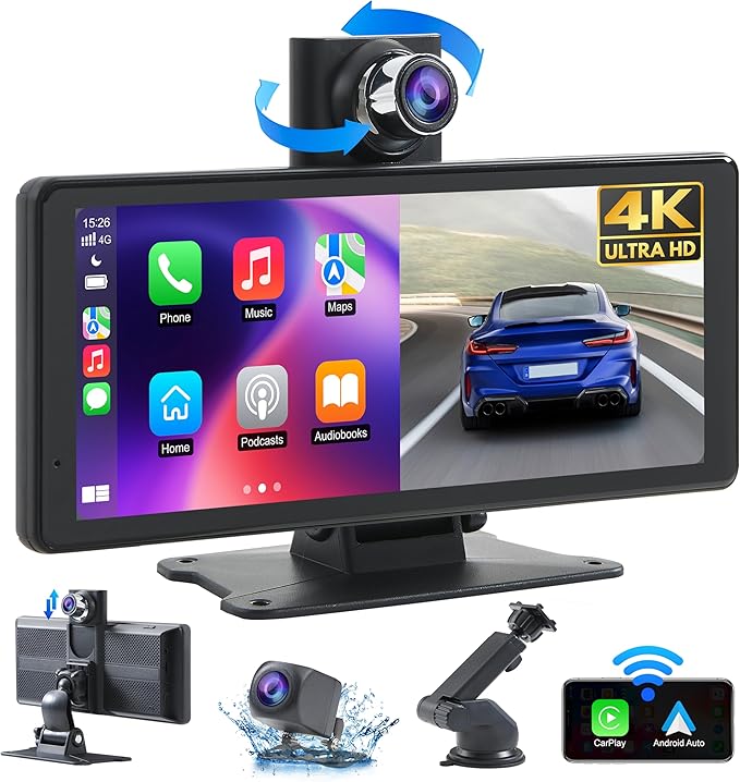 Wireless Car Stereo Carplay Screen by Unknown