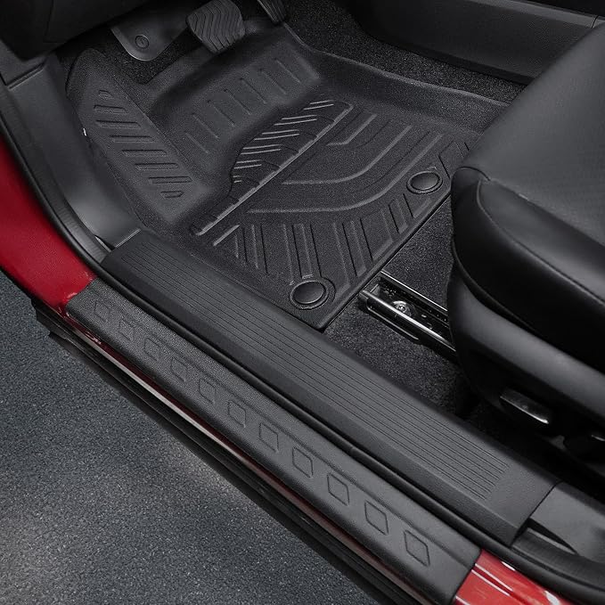 Floor Mats Set for Nissan Rogue 2025 2024-2021 Accessories, Full Coverage All - Image 2