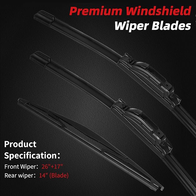 OTUAYAUTO Premium Windshield Wiper Blades - Image 2