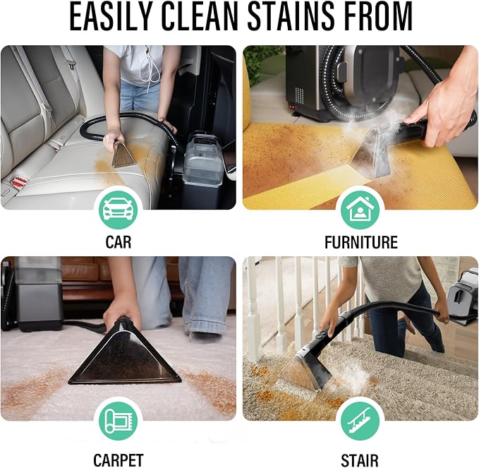 Portable Carpet Cleaner Machine - Image 3