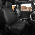 for Jeep Wrangler Seat Covers 4Door JL 2018 2019 2020 2021 2022 2023 2024 2025 by RIDEPOSH