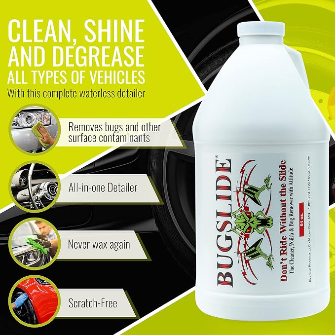 BugSlide 64 Oz Cleaner Refill for Spray Bottles & Travel Kits - Image 3