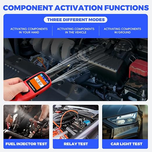Autel PowerScan PS100 Circuit Tester, 12V 24V Automotive Electrical Tester - Image 5
