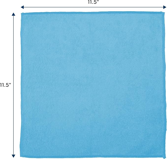 S&T INC. 150 Pack Microfiber Cleaning Cloth, Bulk Towels - Image 6