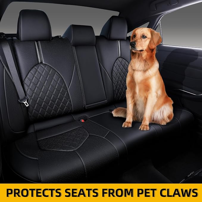 Custom Fit Camry Seat Covers for Toyota Camry LE, SE Nightshade 2018-2024 Full - Image 5