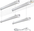 4Pack 4FT LED Shop Light Garage Lights, 50W 6000K 7500LM White Light, by Skymoatled