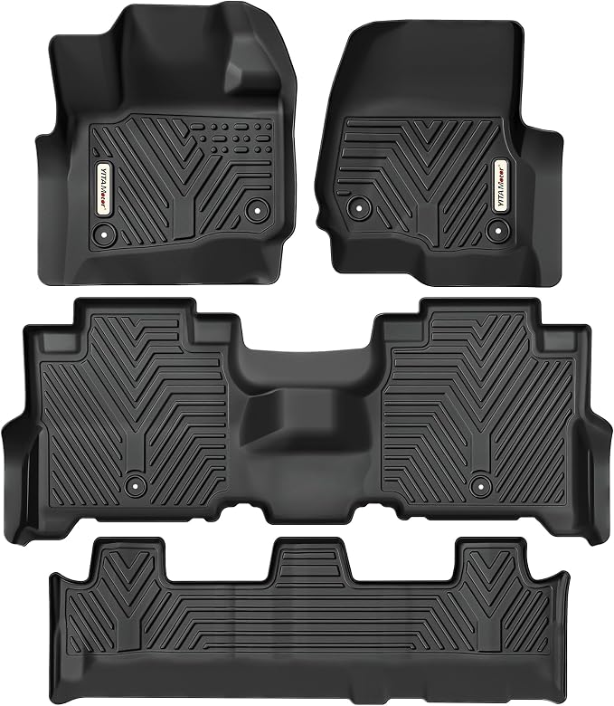 YITAMOTOR Floor Mats Fit for 2018-2025 Ford Expedition/Expedition Max by YITAMOTOR