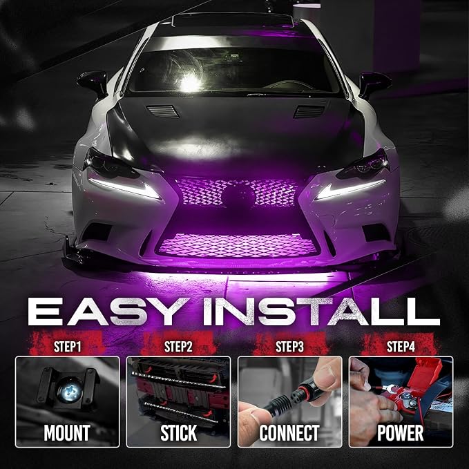 OPT7 Aura Pro RGB LED Grille Lights - Image 6