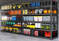 67" W Garage Shelving Heavy Duty, Adjustable 5 Tier Metal Shelves, Commercial by PMKES