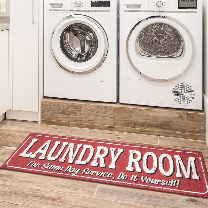 Ottomanson 20" x 59" Laundry Room Rug by Ottomanson