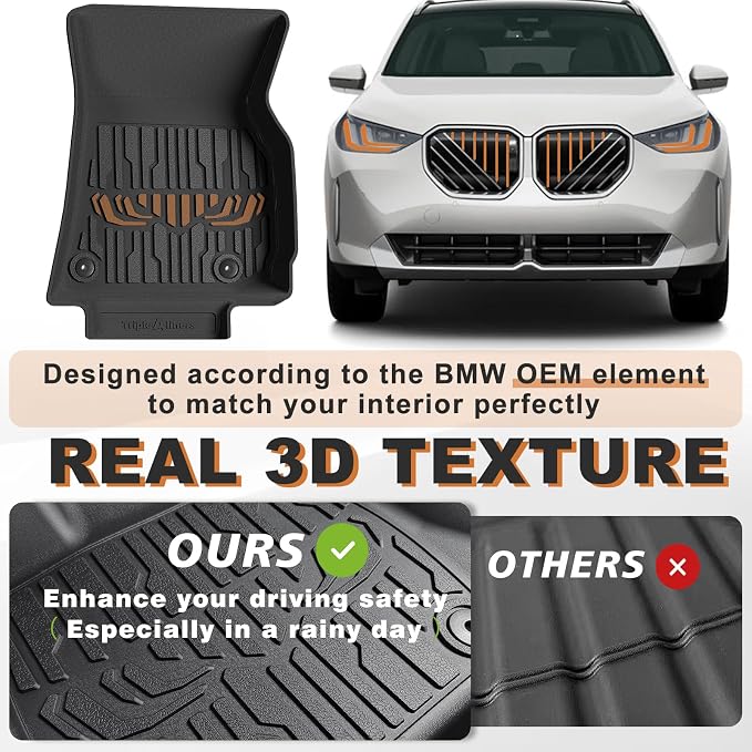 TripleAliners Floor Mats All Weather Compatible - Image 3