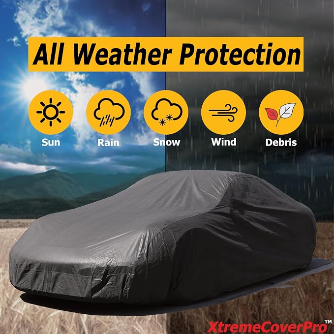 All Weather Waterproof car Cover Good - Image 2