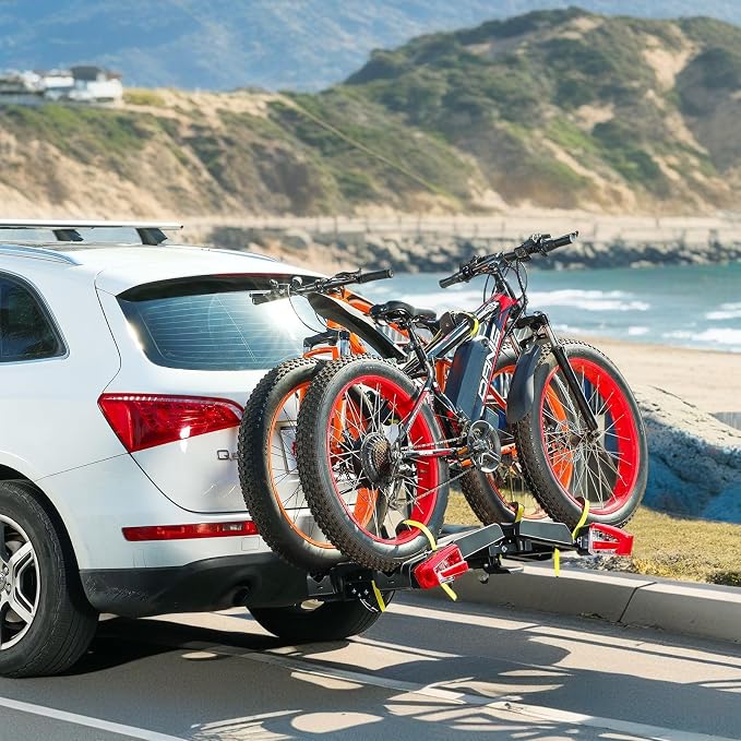 2 E-Bike Foldable Hitch Mount Bike Rack - Image 8