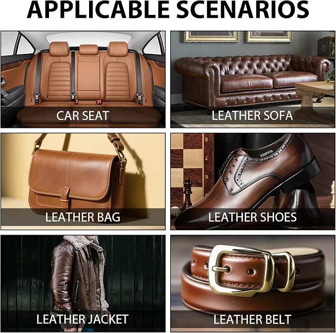 Leather Repair Kit, Car Seats, Jacket & Purse - Image 2