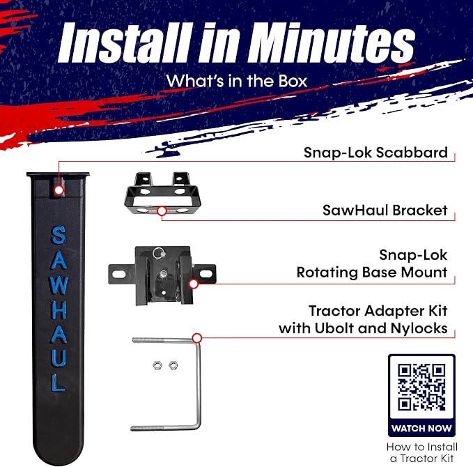 SawHaul Snap-Lok Universal Chainsaw Carrier Kit - Image 6
