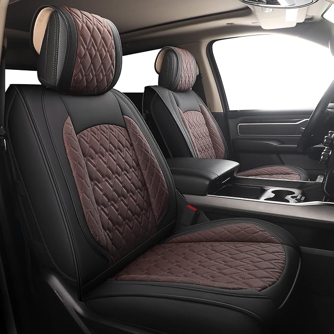 JOJOBAY Car Seat Covers for Dodge Ram Full Set, Fit Ram 2009-2025 by JOJOBAY