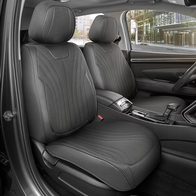 Elite Edition Faux Leather & Suede Seat Covers by Motorbox