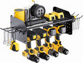 TRZZ Power Tool Organizer Wall Mount, 2-Tier Cordless Drill Rack by TRZZ