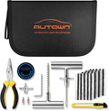 Flat Tire Repair Kit with Plugs 31 Pcs by AUTOWN