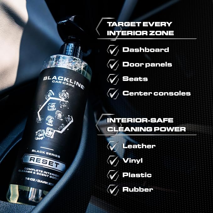 Blackline Luxury Scented Interior Cleaner Reset Deep Cleans & Deodorizes All - Image 3