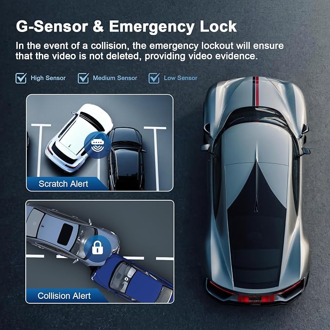 Dash Cam, 4K Dash Cam Front and Rear - Image 8