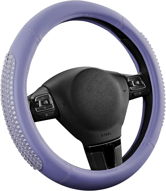 PIC AUTO Gel Particles Steering Wheel Cover, Universal Fit 14.5"-15.5" by PICAUTO