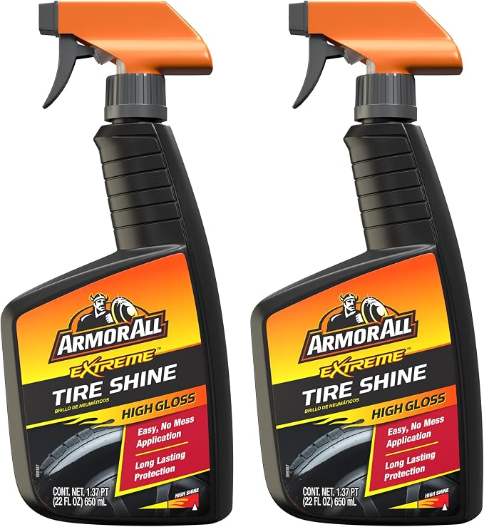 Armor All Car Tire Shine, One-Step Tire Shine Spray by ArmorAll