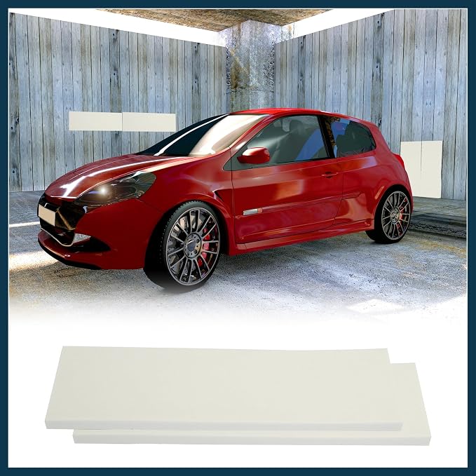 400x120x15mm 2pcs Car Garage Wall Guard Door Bumper Protector Anti Collision - Image 2
