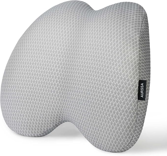 Lumbar Support Pillow Office Chair Car Back Pillow Ergonomic Lower Back Pain by Unknown