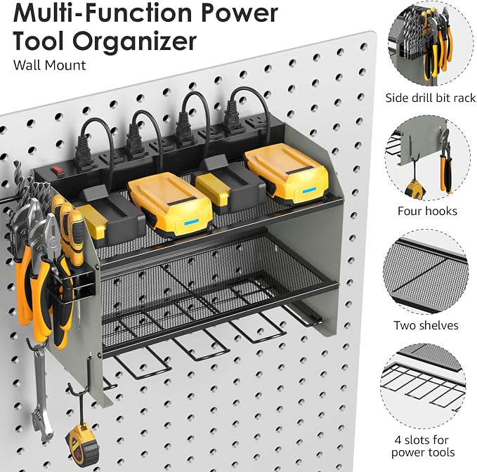 CCCEI Set Power Tool Organizer Wall Mount - Image 7