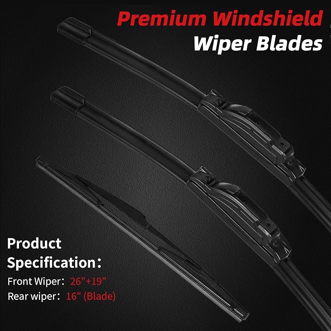 OTUAYAUTO Premium Windshield Wiper Blades - Image 2