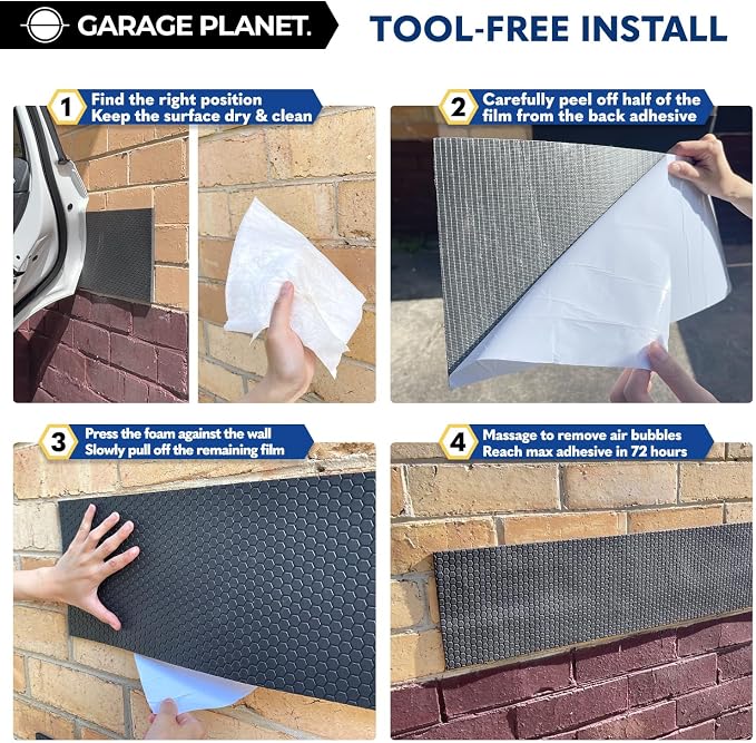 H1 Garage Wall Protector Car Door Wall Protector, Designed in Australia - Image 7