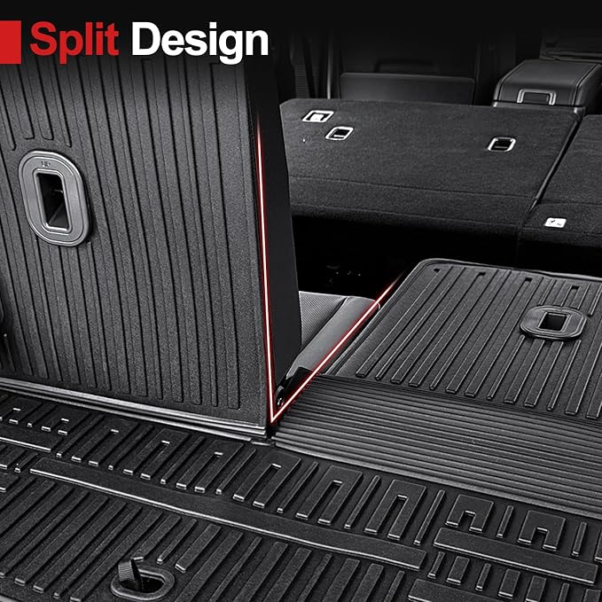 Cargo Mat for 2025 Hyundai Santa FE, All Weather TPE Cargo Mat - Image 2