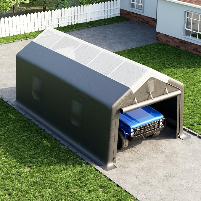 Carport Canopy 12x20FT Heavy Duty - Image 2