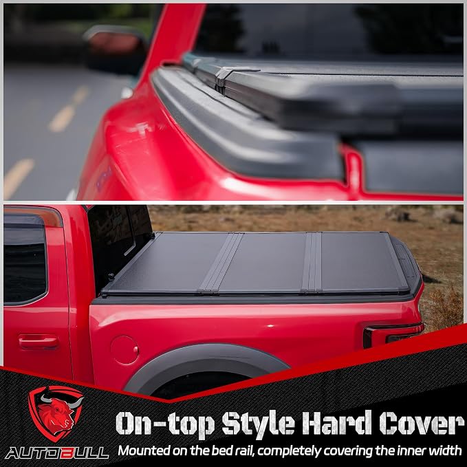 Hard Top Tri Fold tonneau Cover Compatible - Image 2