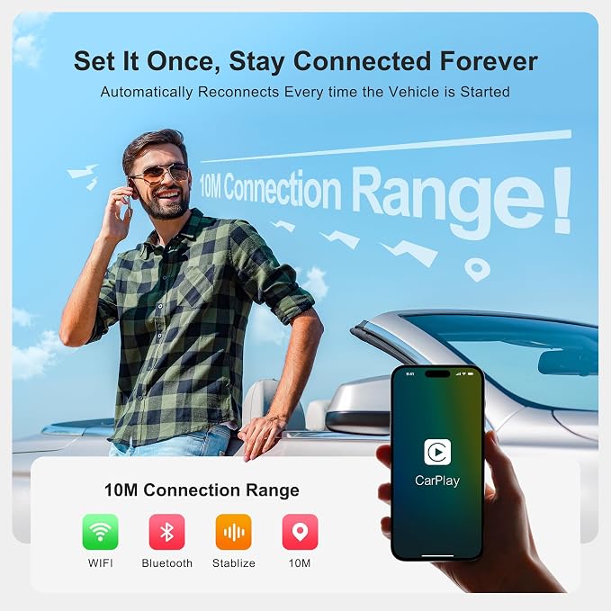 AI Box Wireless CarPlay & Auto Adapter - Image 9