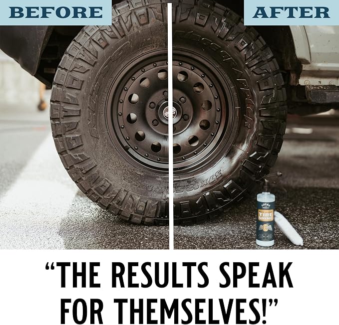 SOCAR Blue Suede Tire Shine Spray & Protectant. New-Tire Smooth Shine. - Image 10