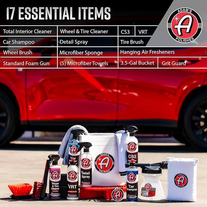 Adam's Essential Car Wash Kit - Image 2