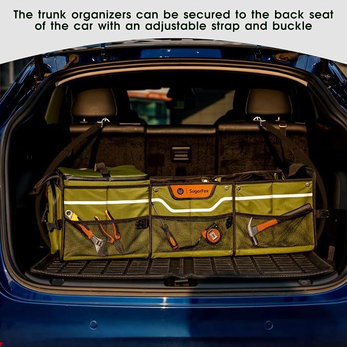 Trunk Organizer, Heavy-Duty Storage - Image 8
