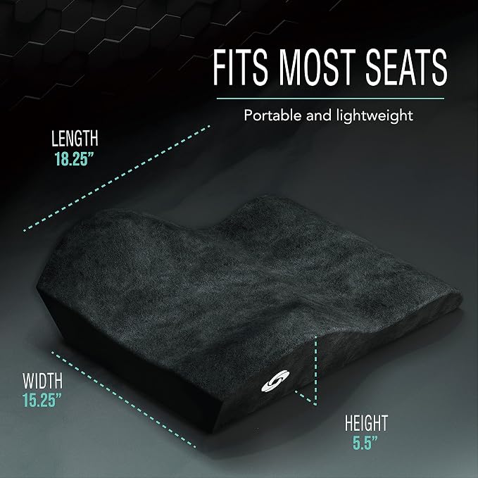 Samsonite Lumbar Support Pillow Mid and Lower Back– Office Chair Back Cushion - Image 6