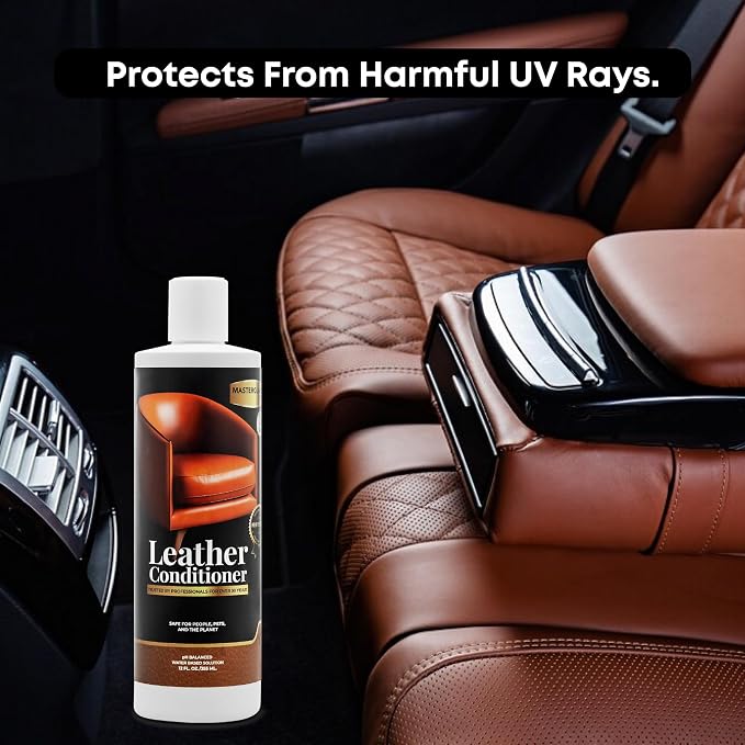 Water Based Solution Leather Conditioner w/Microfiber Cloth - Image 4