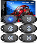 Nilight LED Rock Light Pods Waterproof Under Body Wheel Well Light Exterior by Nilight