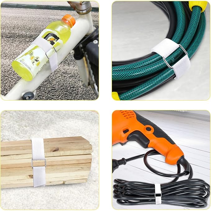 1"x16ft Hook and Loop Straps - Image 4