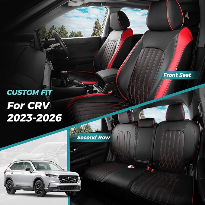 Seat Covers for Honda CRV 2023 2024 2025 2026 EX/EXL/LX/Sport/Touring/Special - Image 6