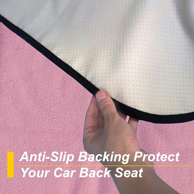 Back Seat Cover for Car Trucks Van SUV, Waterproof Rear Bench Towel Seat Covers - Image 5