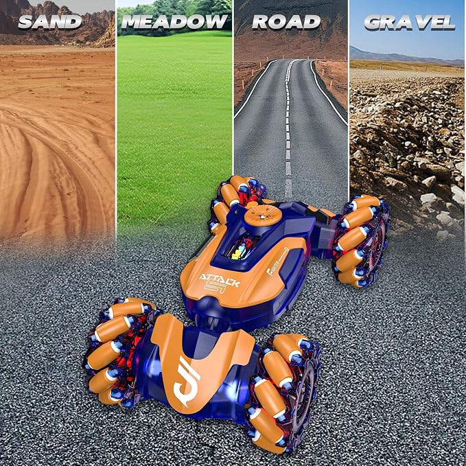 Gesture Sensing RC Stunt Car, Remote Control Car Toys - Image 6