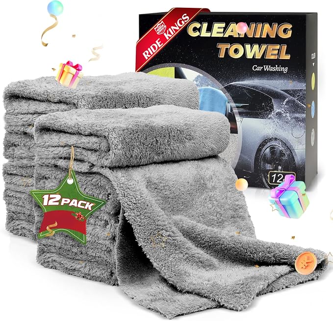 Drying Towels Car Detailing Car Wash Cleaning Towel by RIDEKINGS