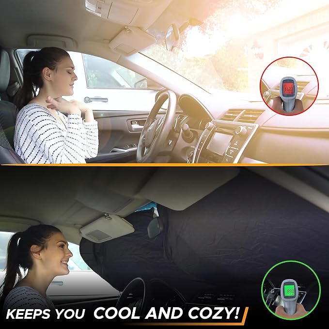 EcoNour Car Windshield Sun Shade - Image 6